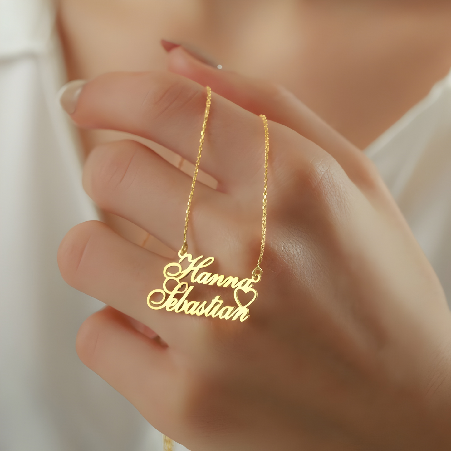 Cutomize Couple name Pendant