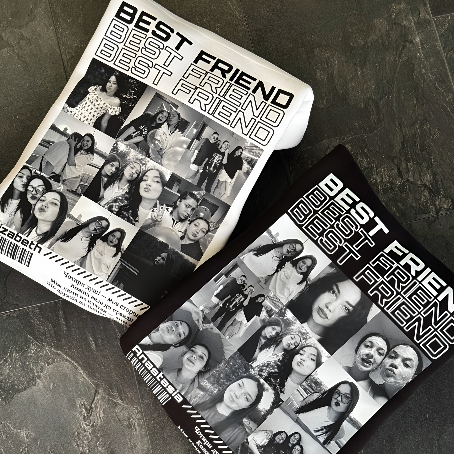 Personalized Photo T-shirt (Set of 2)