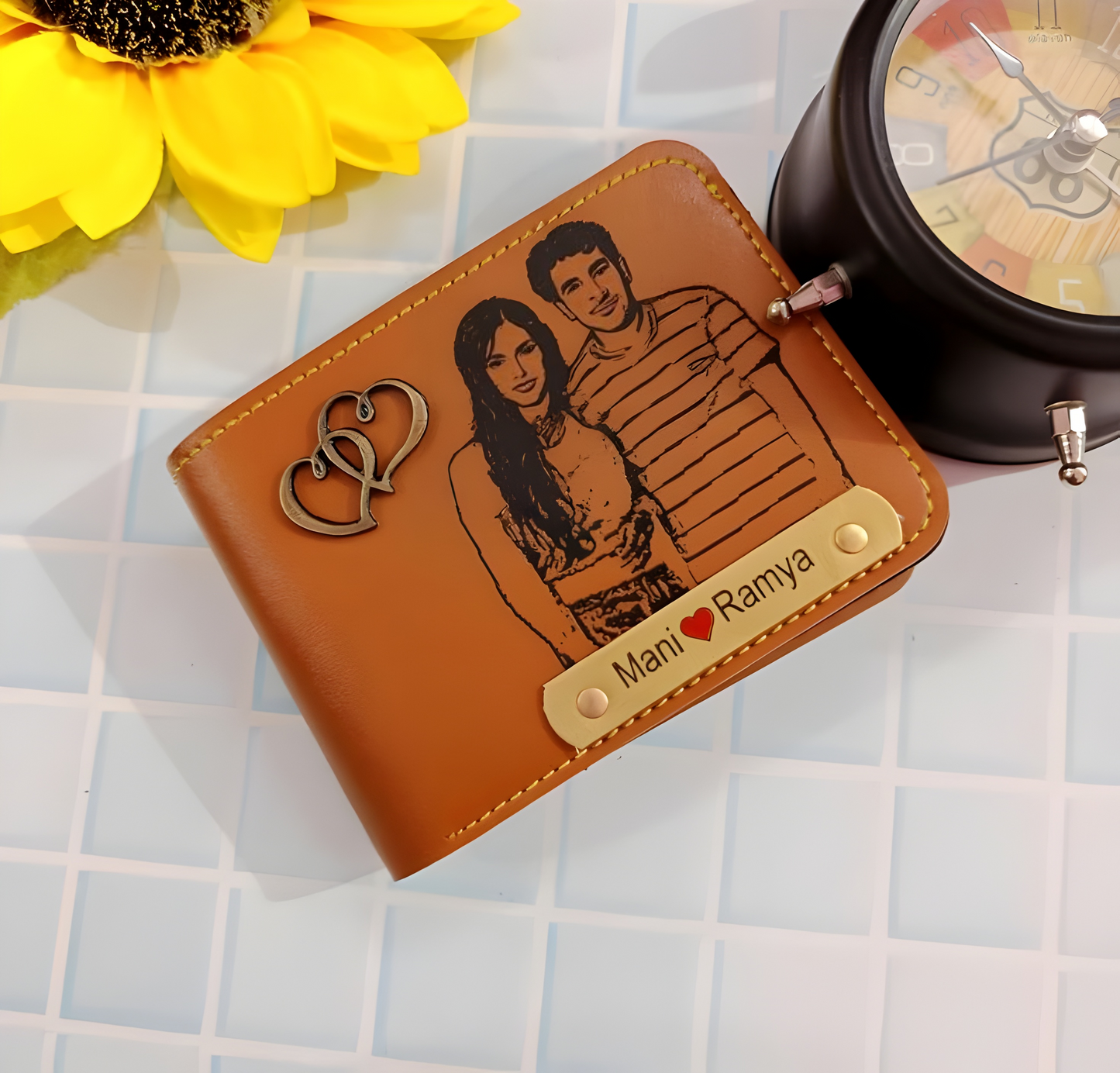 Customize photo & name wallet
