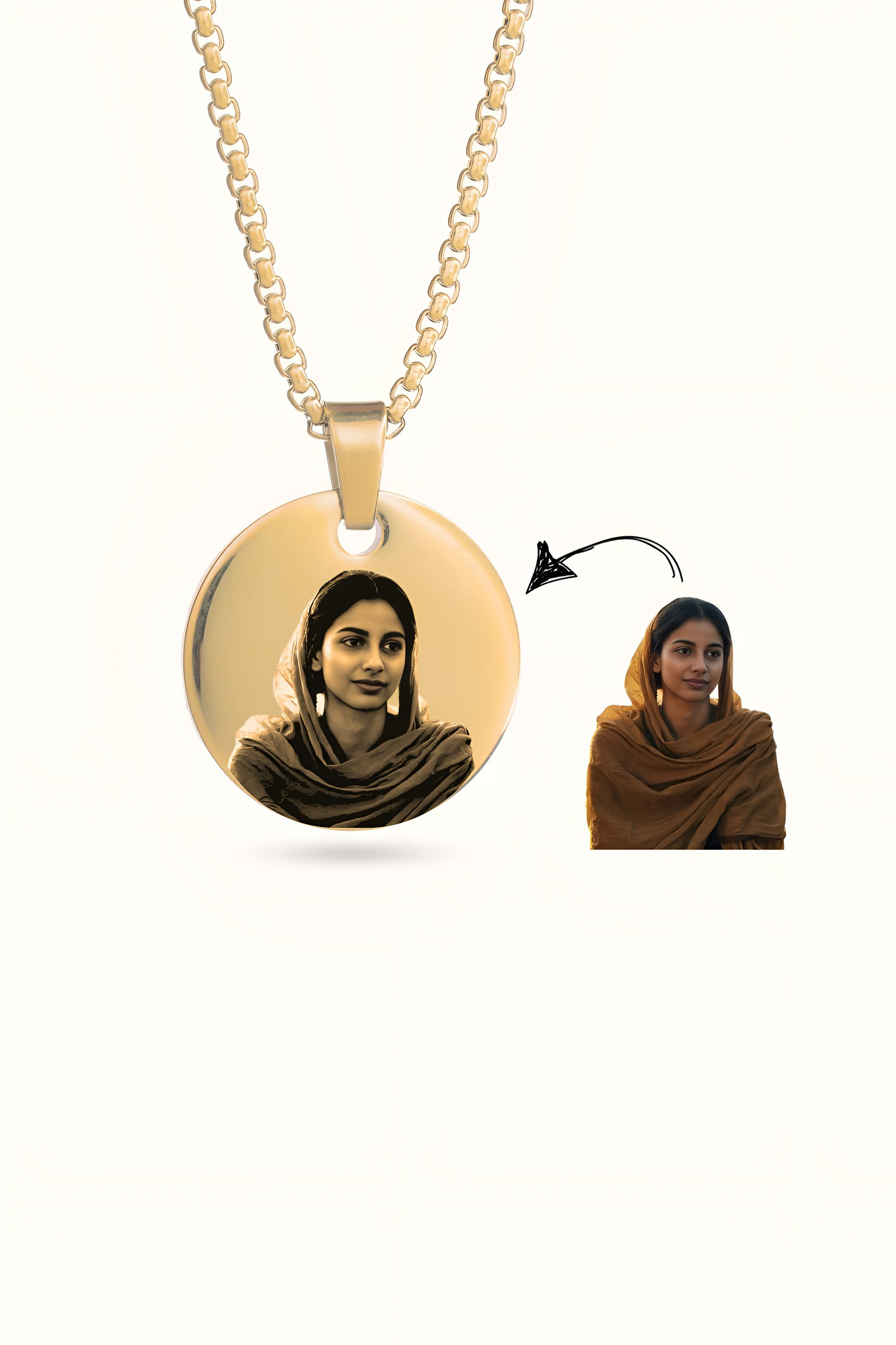 Personalized Photo Pendent