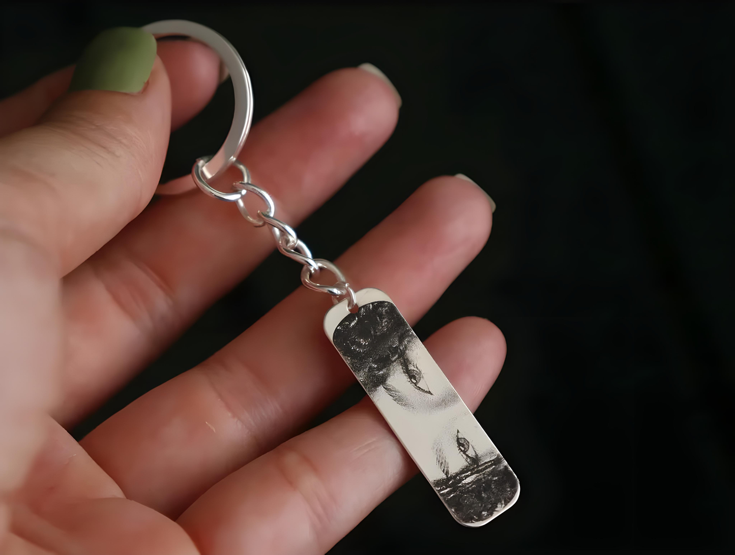 Customized Eye's Keychain