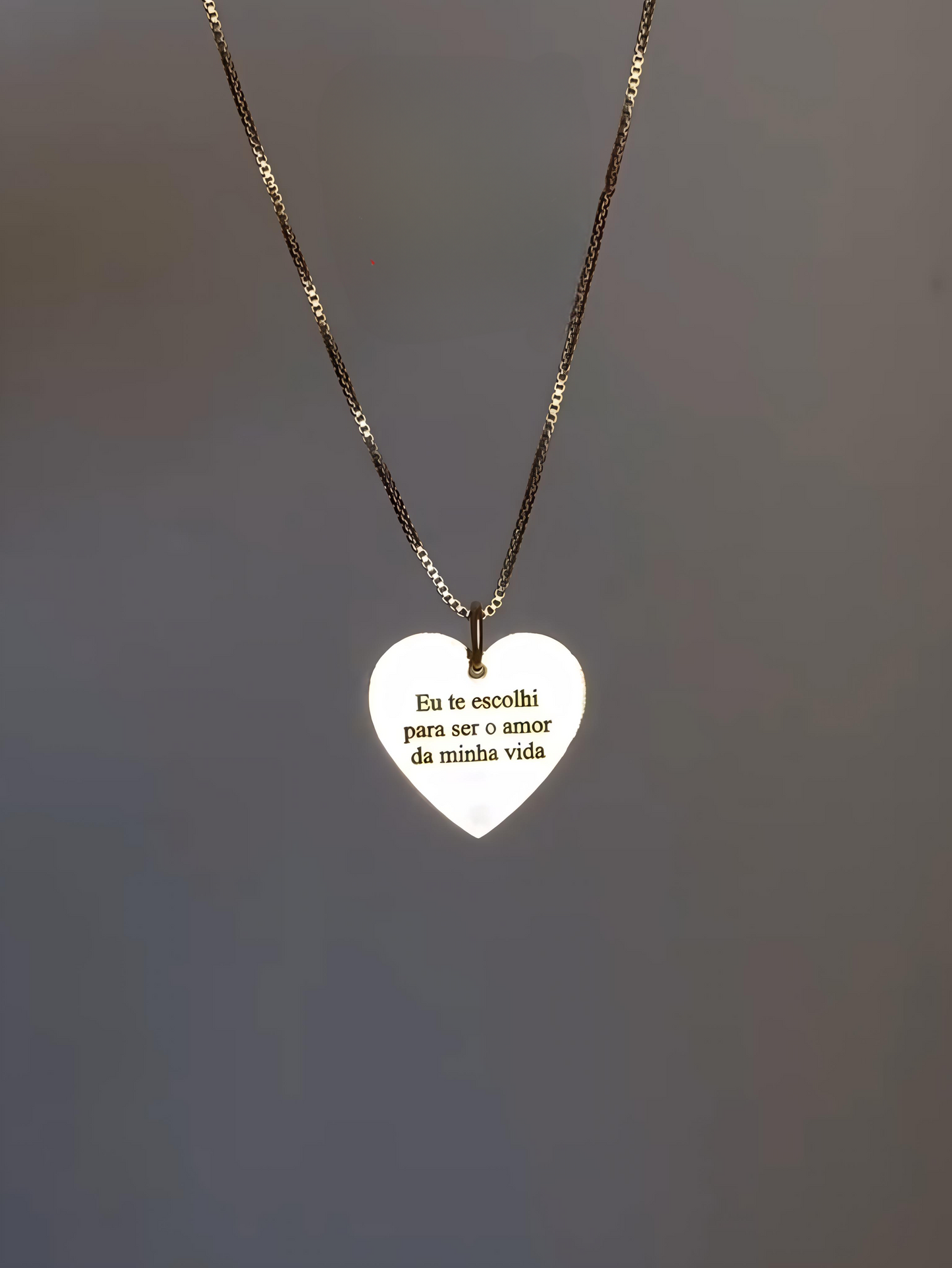 Customized Heart Photo Pendant