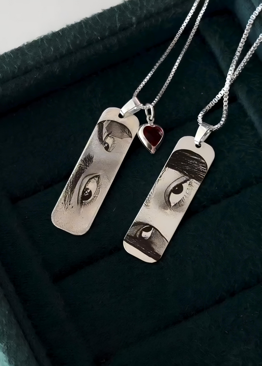 Customized Couples Pendent ( 2 Pendent )