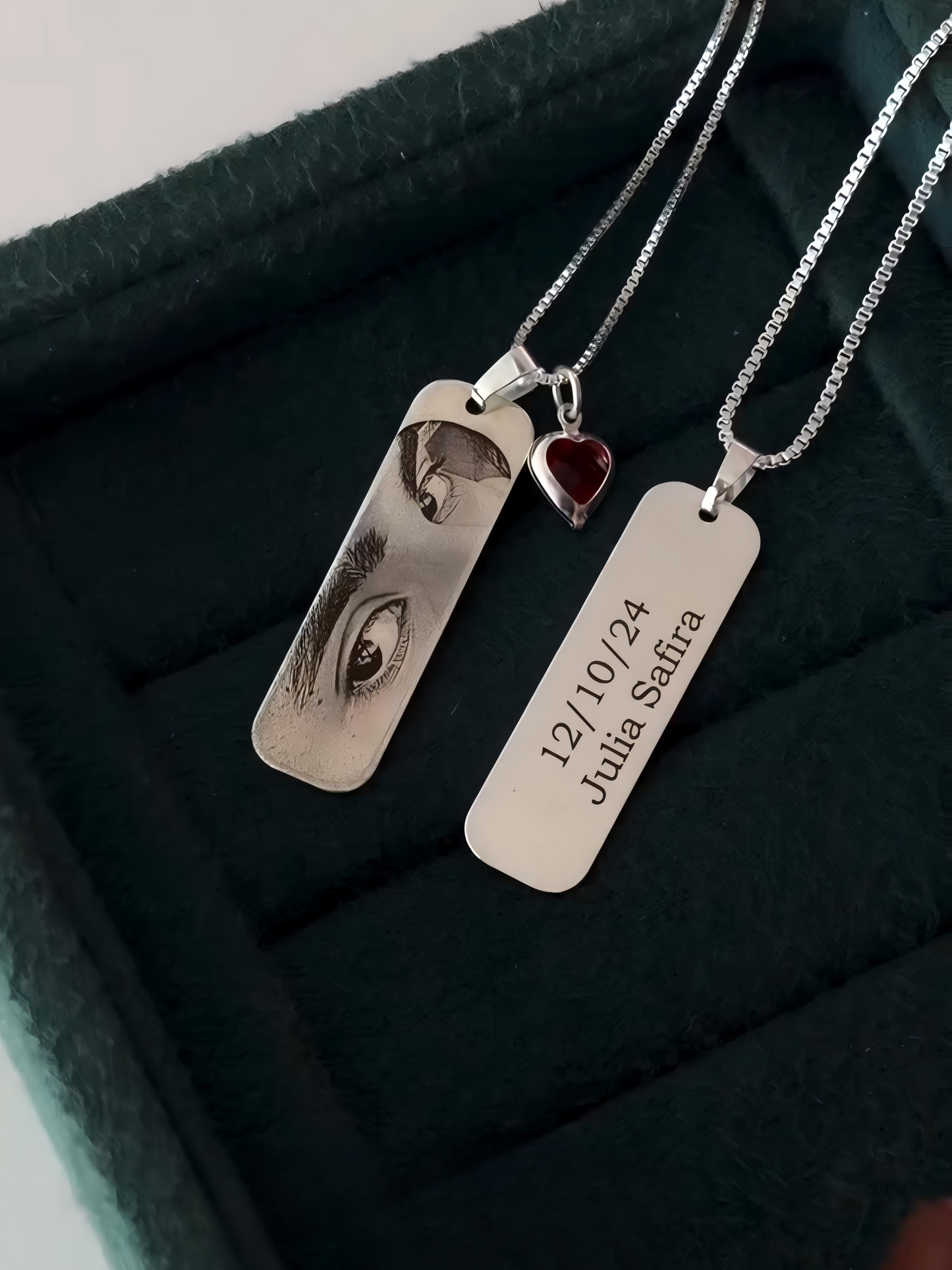 Customized Couples Pendent ( 2 Pendent )