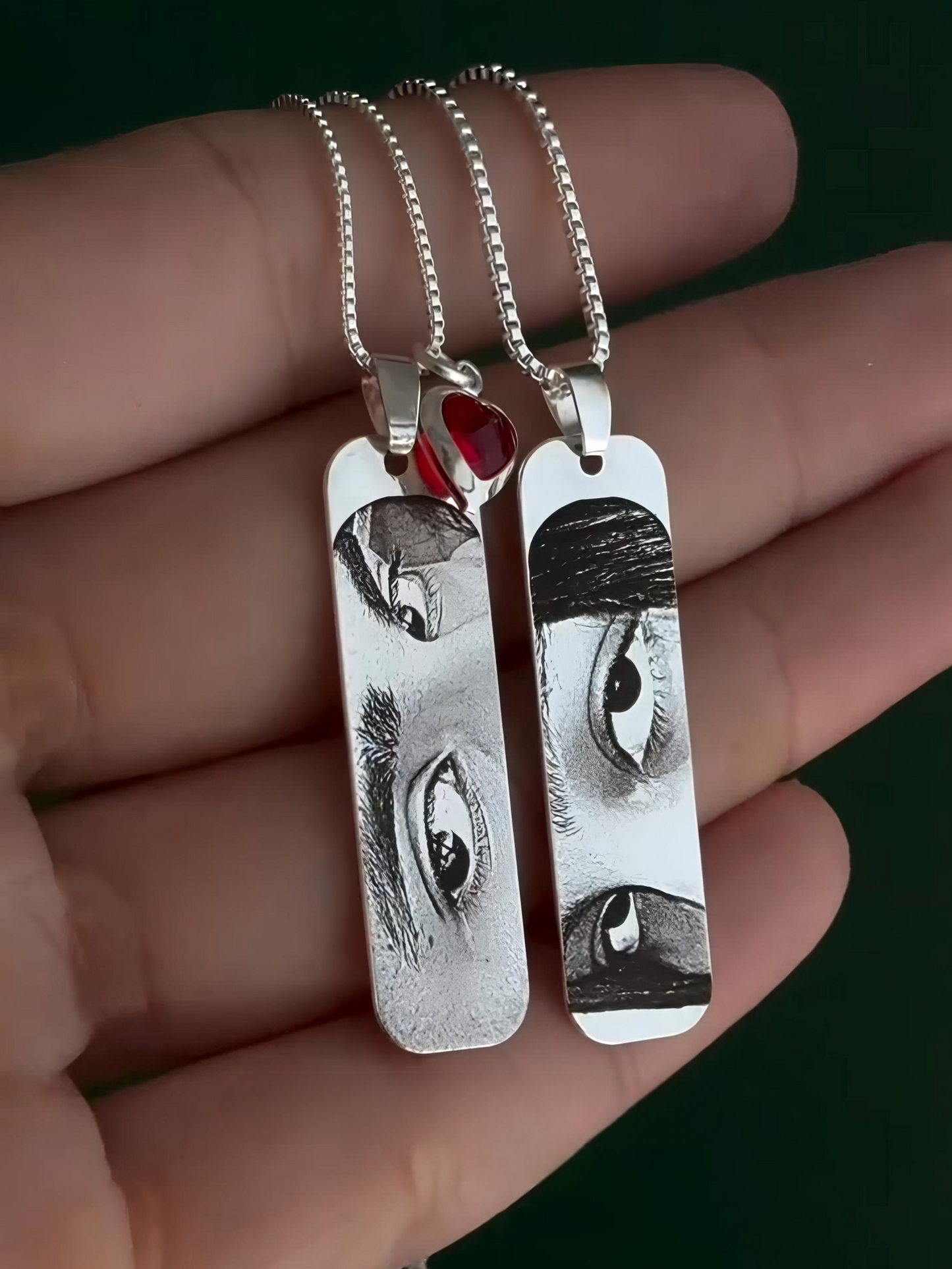 Customized Couples Pendent ( 2 Pendent )