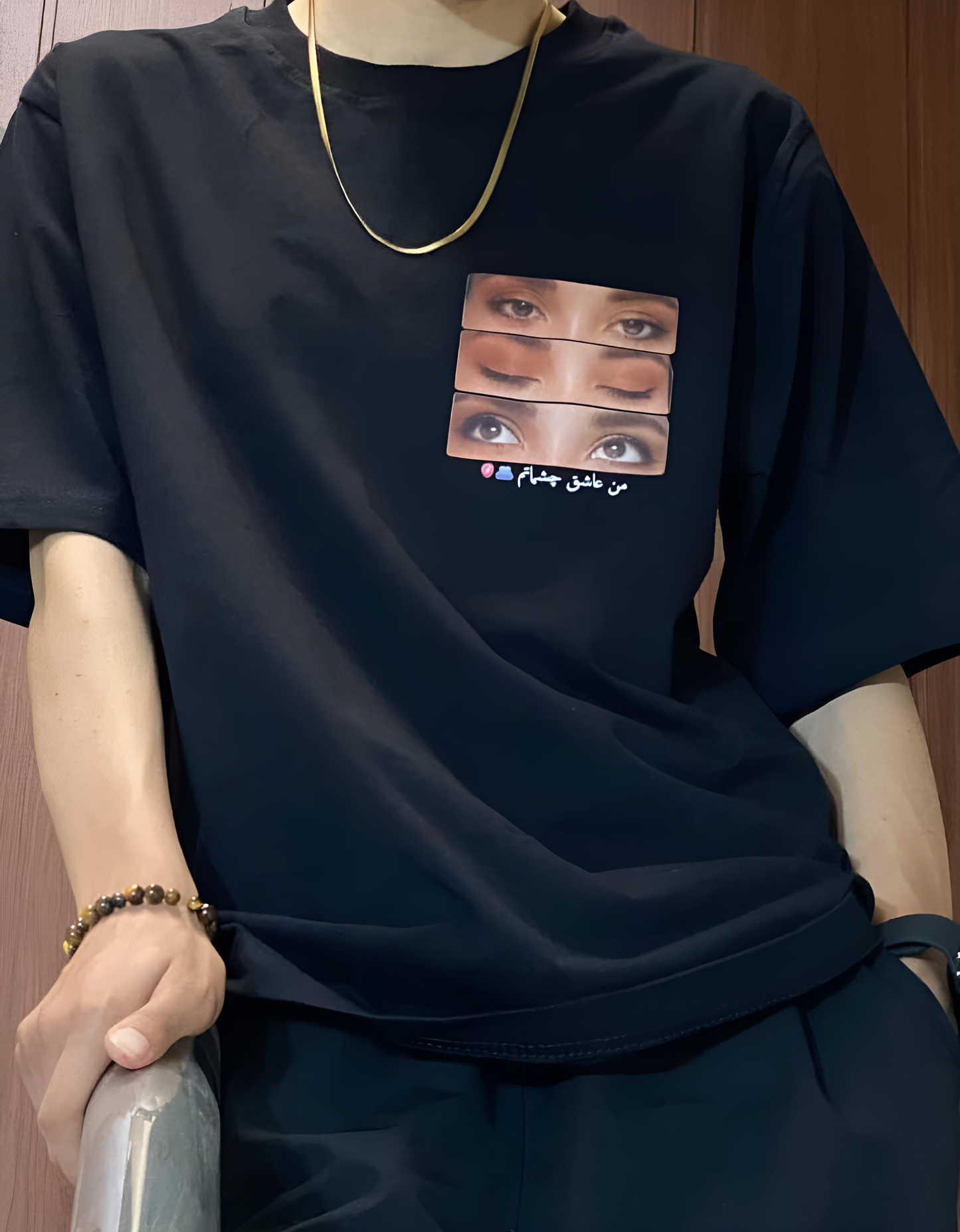 Eye's Printed T-shirt