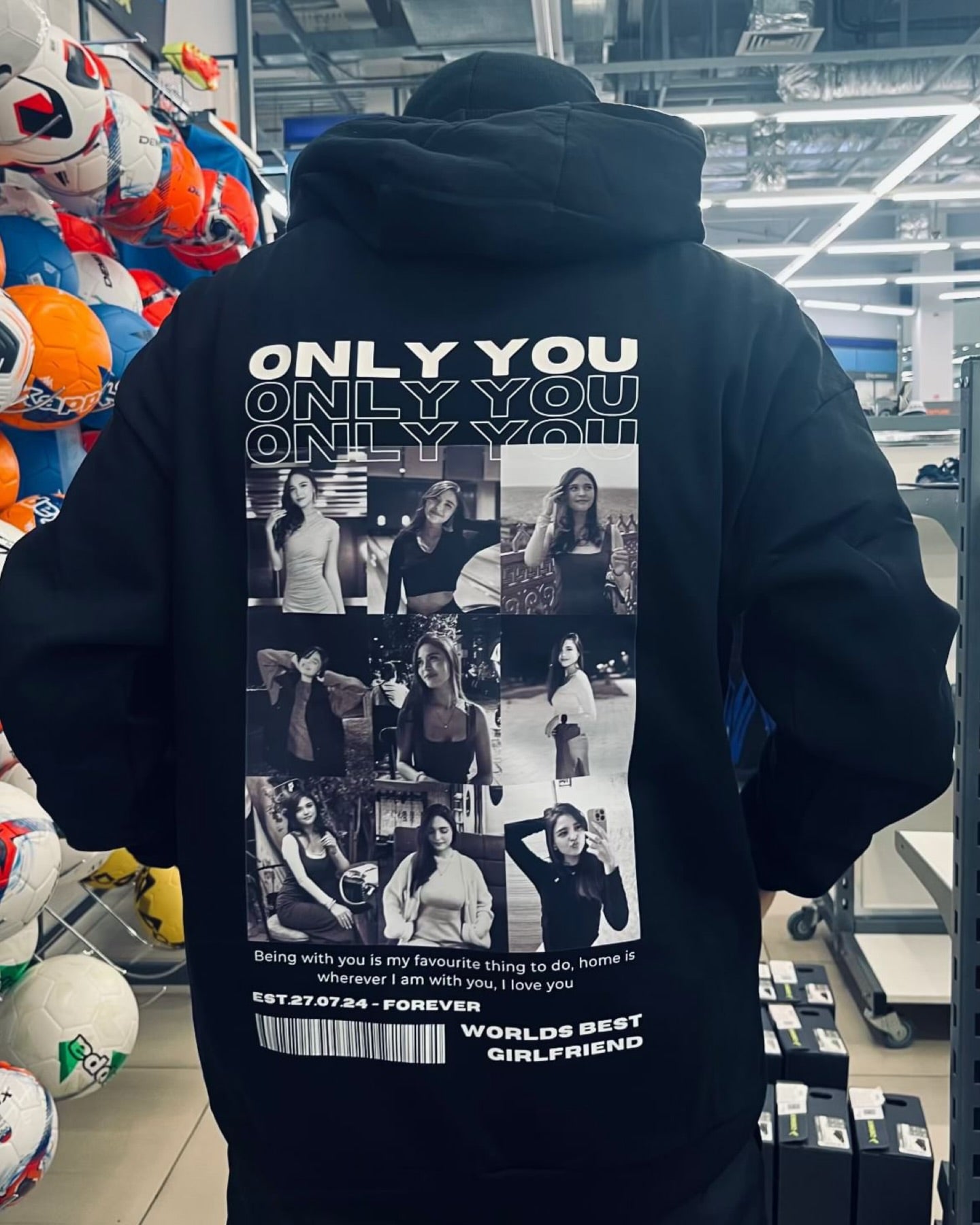 Couples Photo Hoodie (Set of 2)