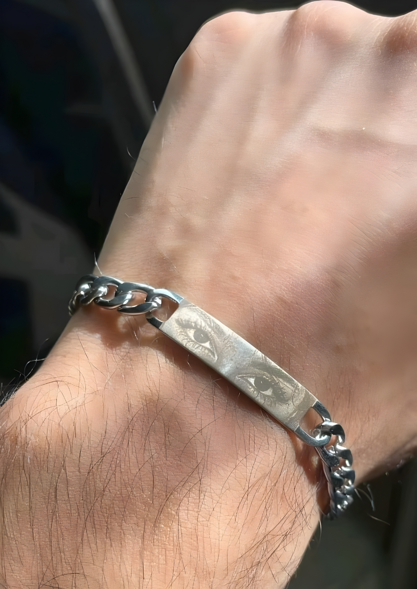 Custom Eye Bracelet – Personalized Photo Jewelry
