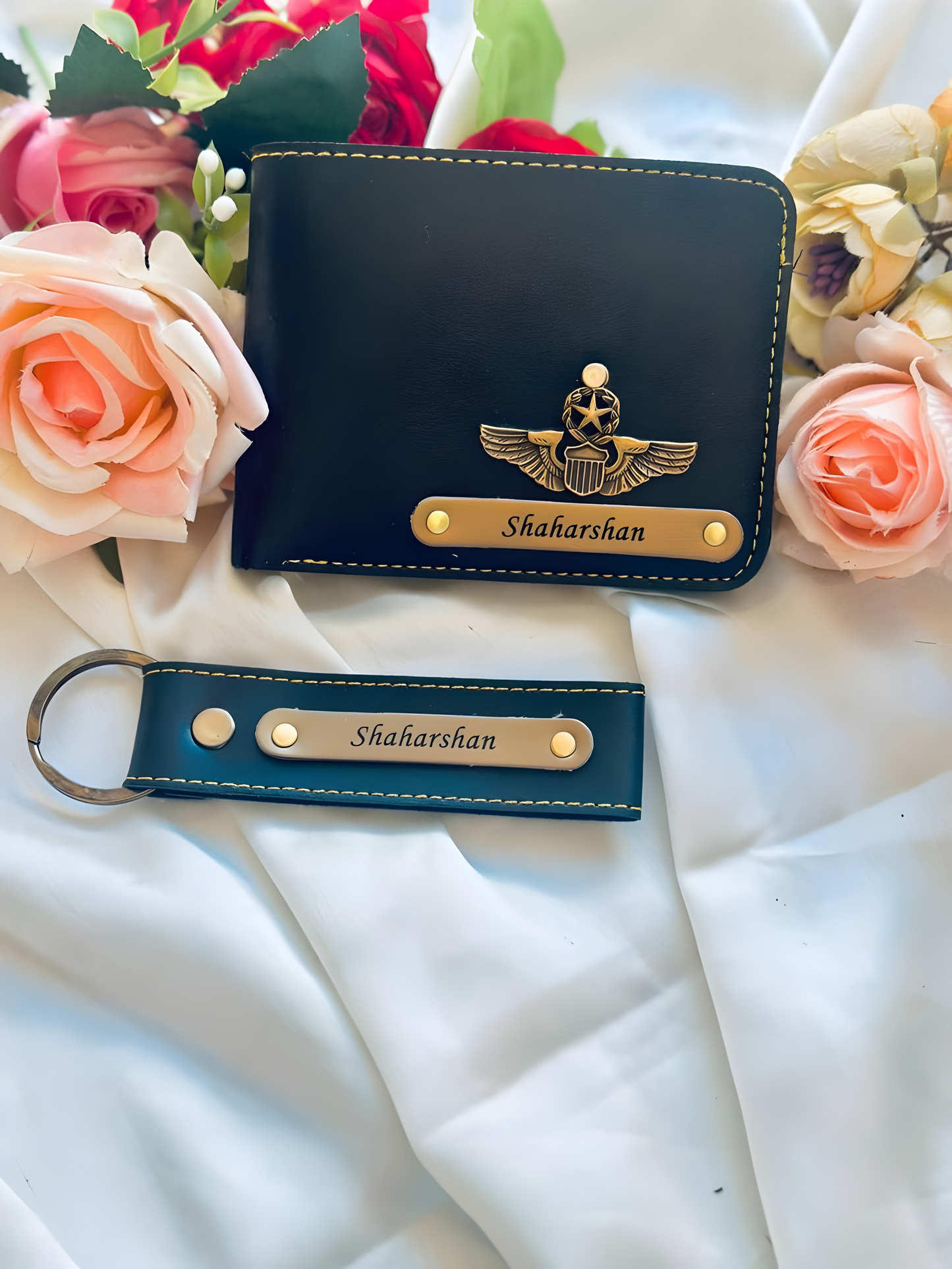 Customize walet & Keychain combo