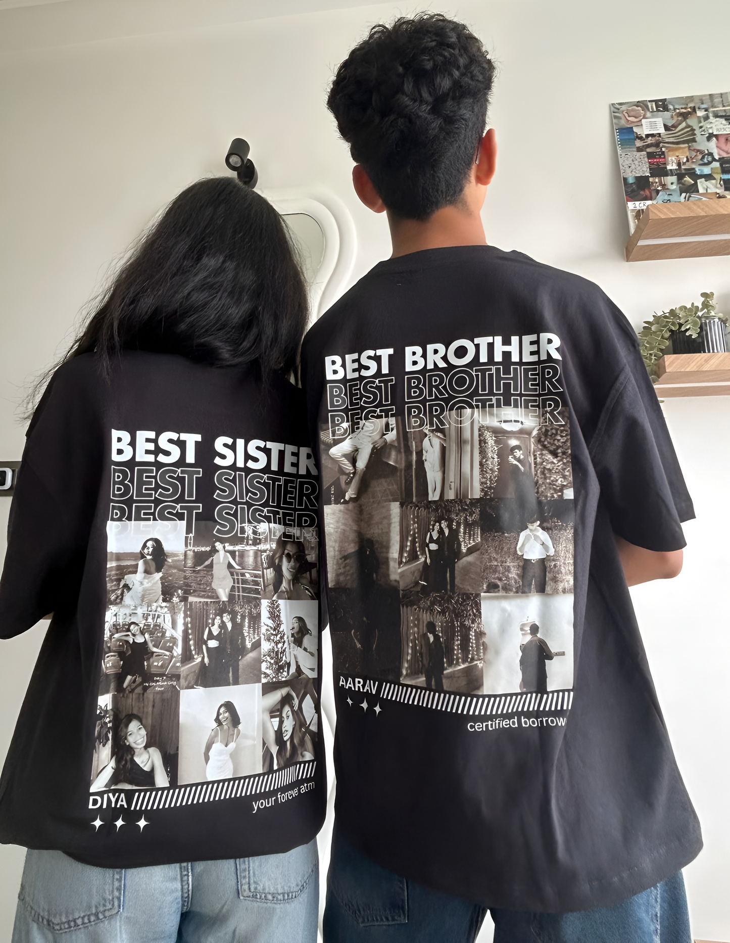 Personalized Photo T-shirt (Set of 2)