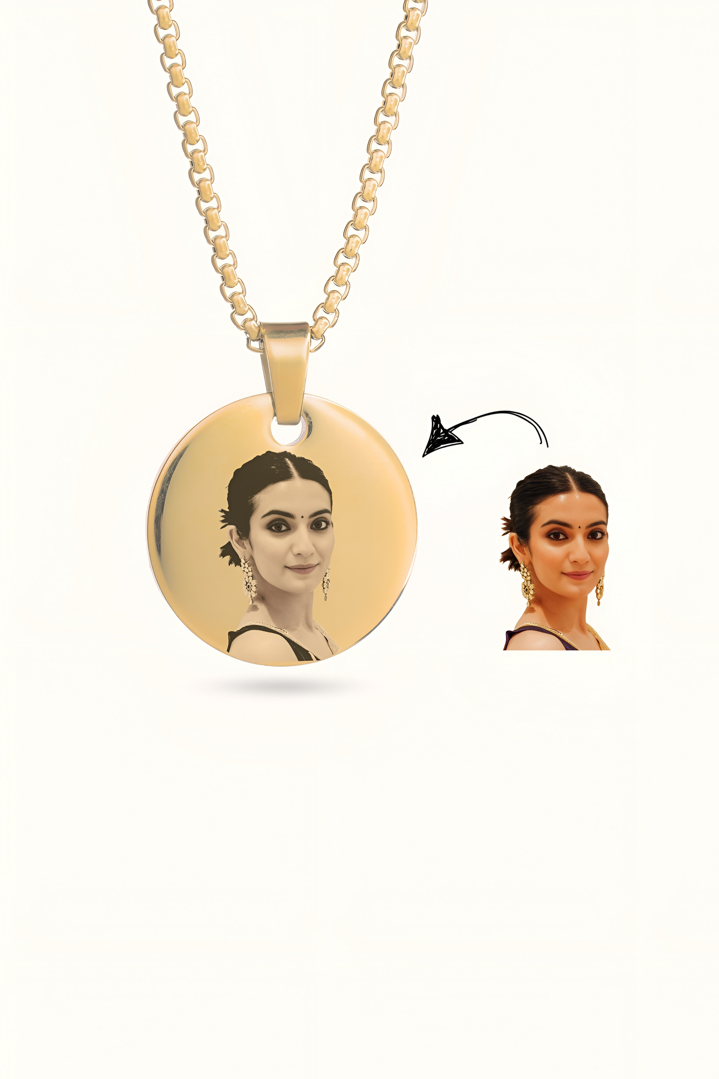 Personalized Photo Pendent