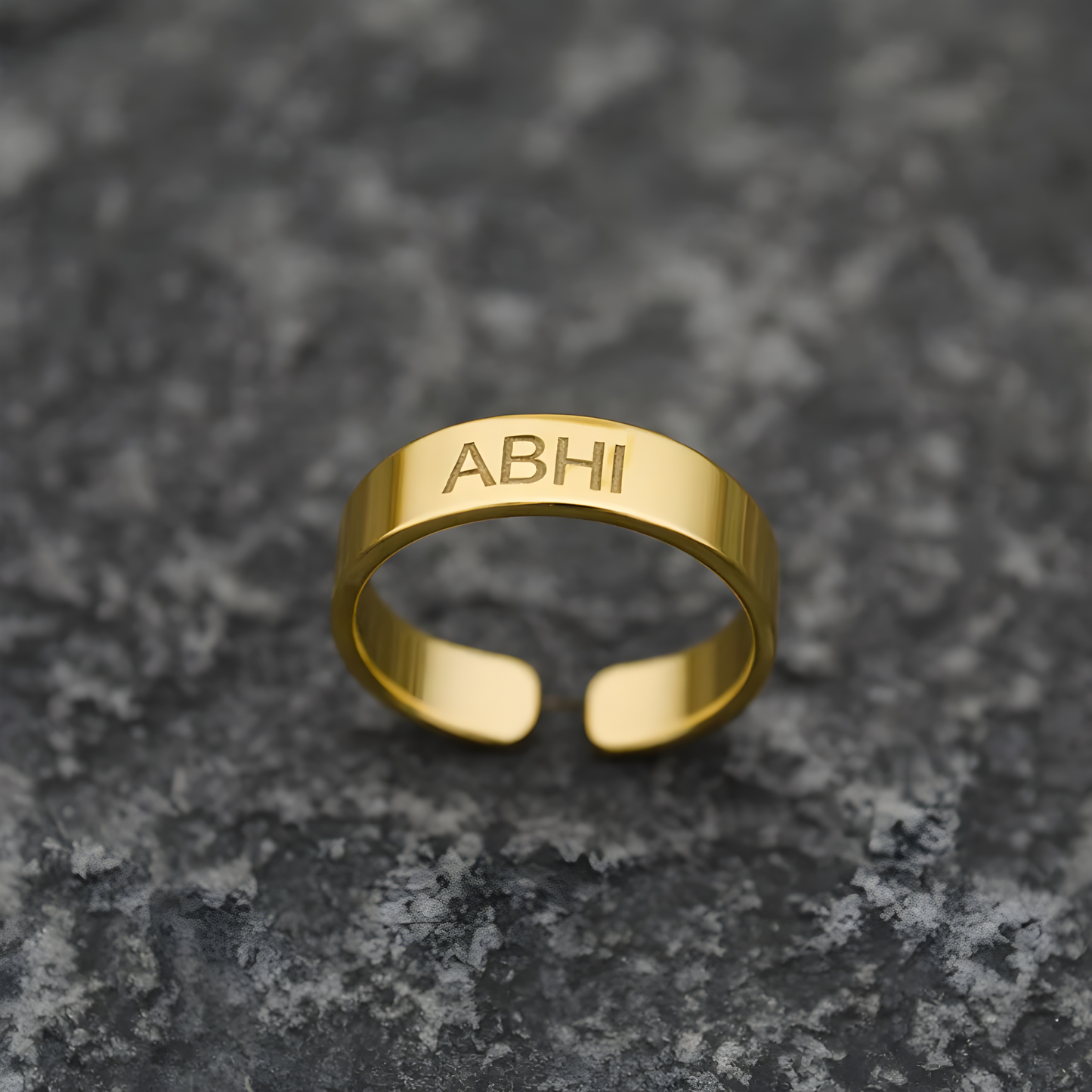 Personalized Name Engraved Ring ✨ Custom Made for You